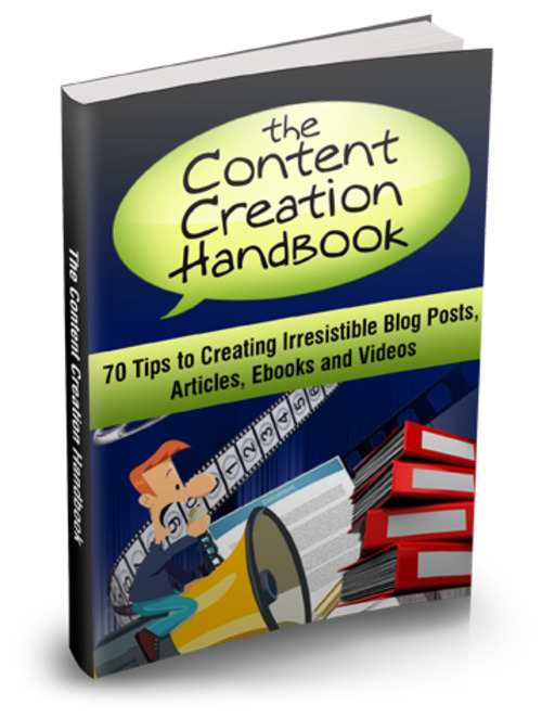 Product picture The Content Creation Handbook MRR