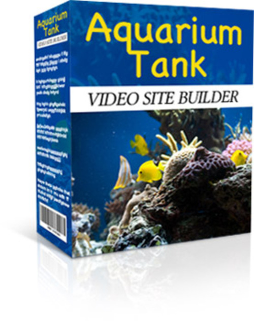 Product picture Aquarium Tank Video Site Builder MRR