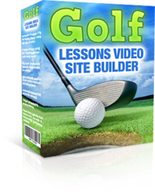 Product picture Golf Lesson Video Site Builder MRR