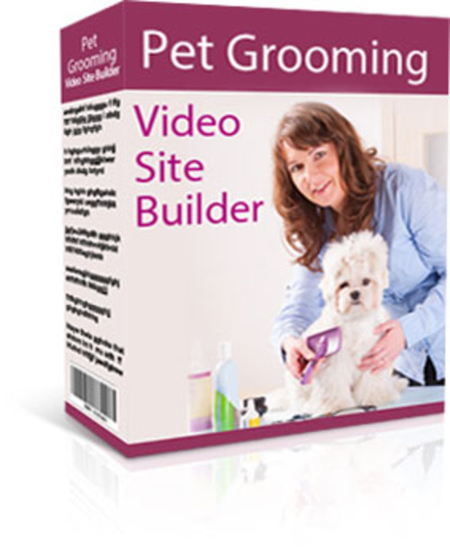 Product picture Pet Grooming Video Site Builder MRR