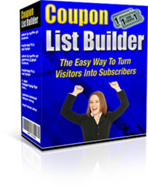 Product picture Coupon List Builder MRR