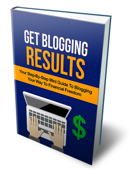 Product picture Get Blogging Results MRR