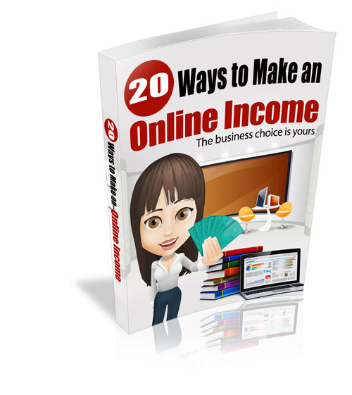 Product picture 20 Ways To Make An Online Income MRR